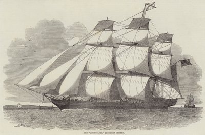 El Abergeldie, Clipper de Aberdeen de Edwin Weedon